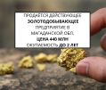 Продажа прииска по золотодобыче россыпного золота фотография
